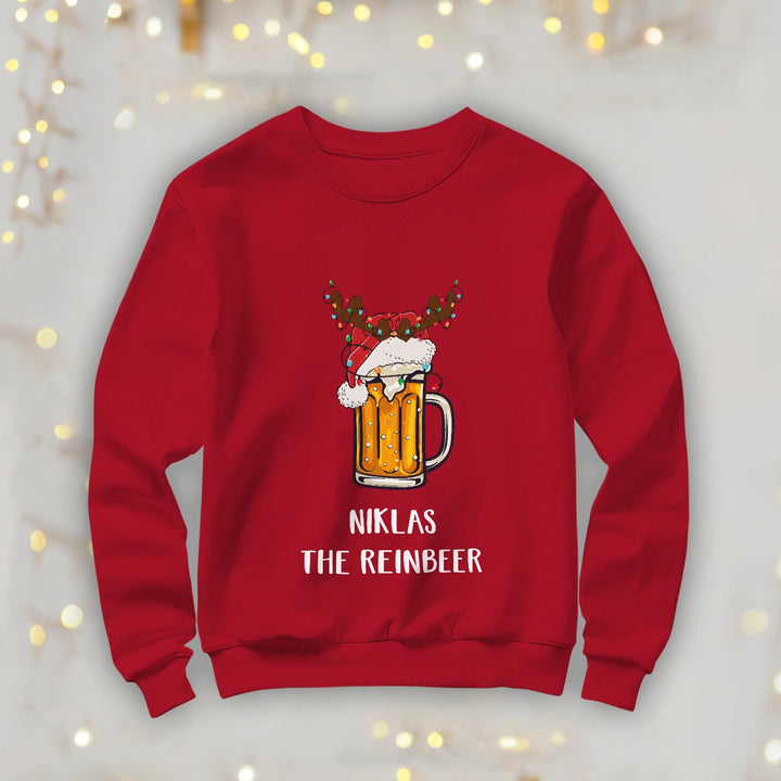Personalisierter Christmas Sweater "Reinbeer"