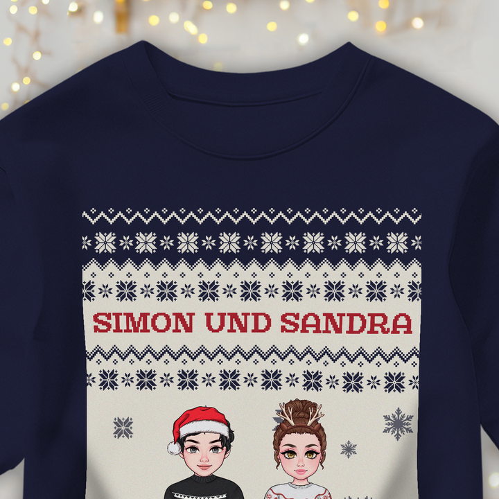 Personalisierter Christmas Sweater "Cartoon"