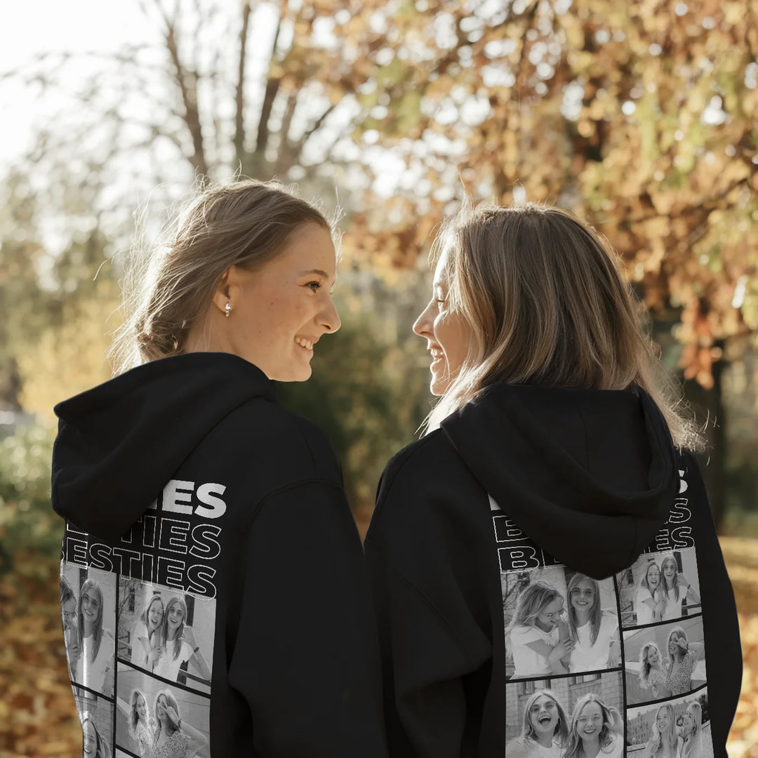 Personalisierter Hoodie "Besties"