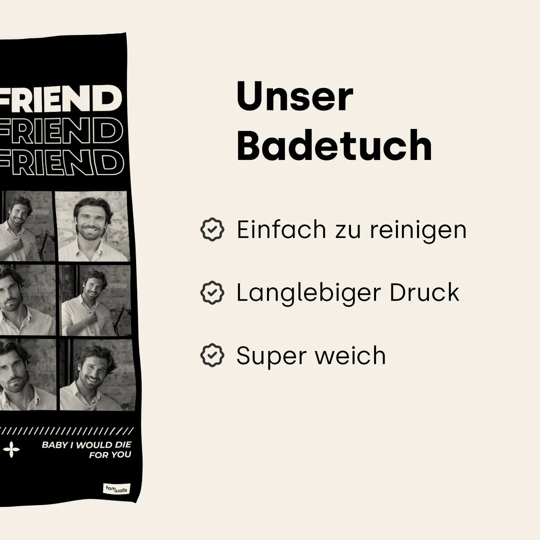 Personalisiertes Badetuch "Only You"