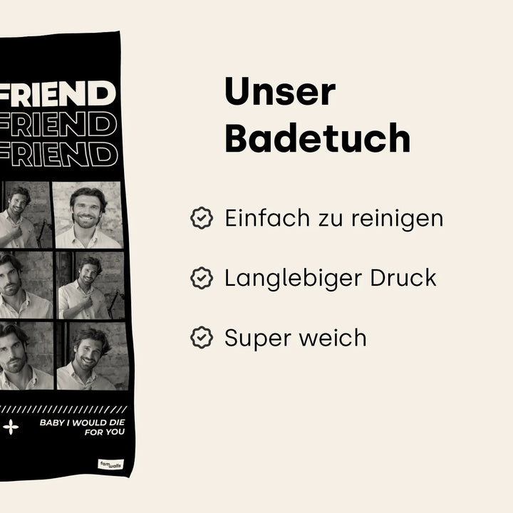 Personalisiertes Badetuch "Only You"