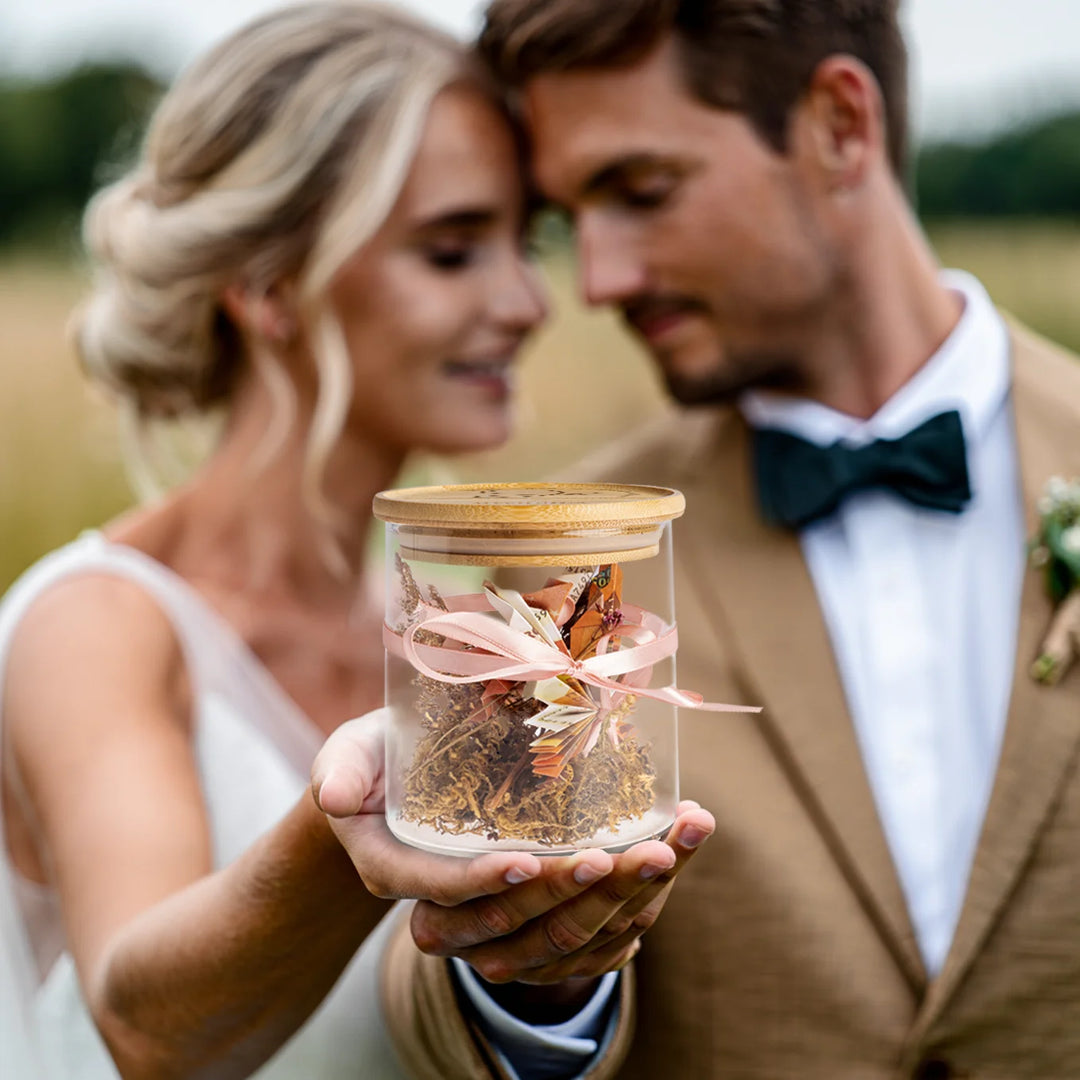 Personalisiertes Vorratsglas "Ja"