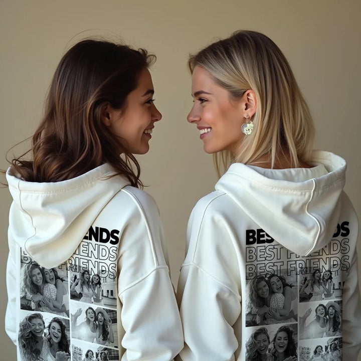Personalisierter Hoodie "Besties"