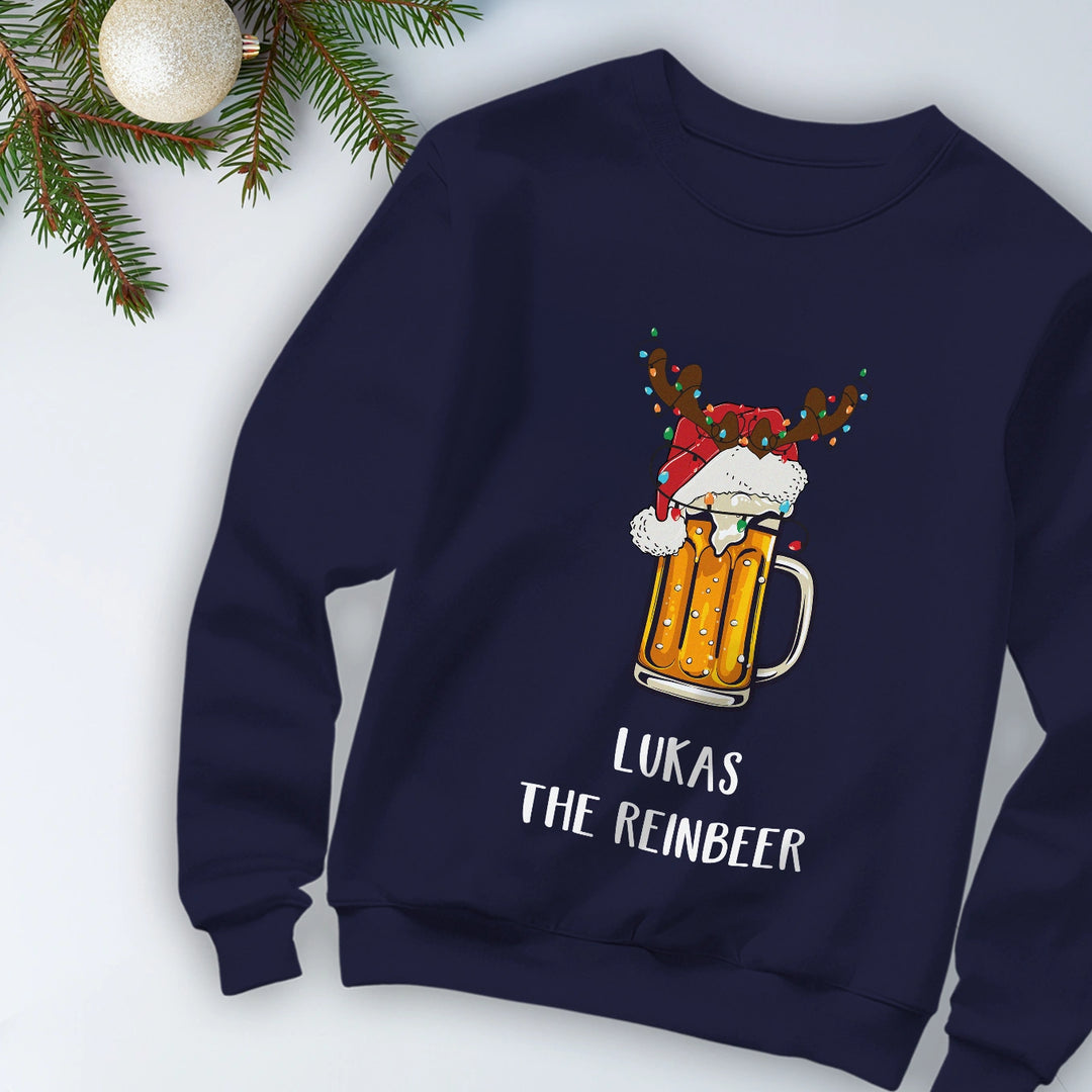 Personalisierter Christmas Sweater "Reinbeer"