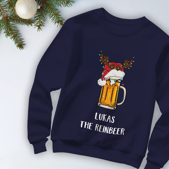 Personalisierter Christmas Sweater "Reinbeer"