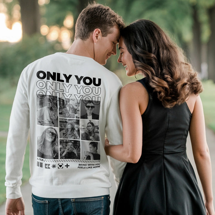 Personalisierter Sweater "Only You"