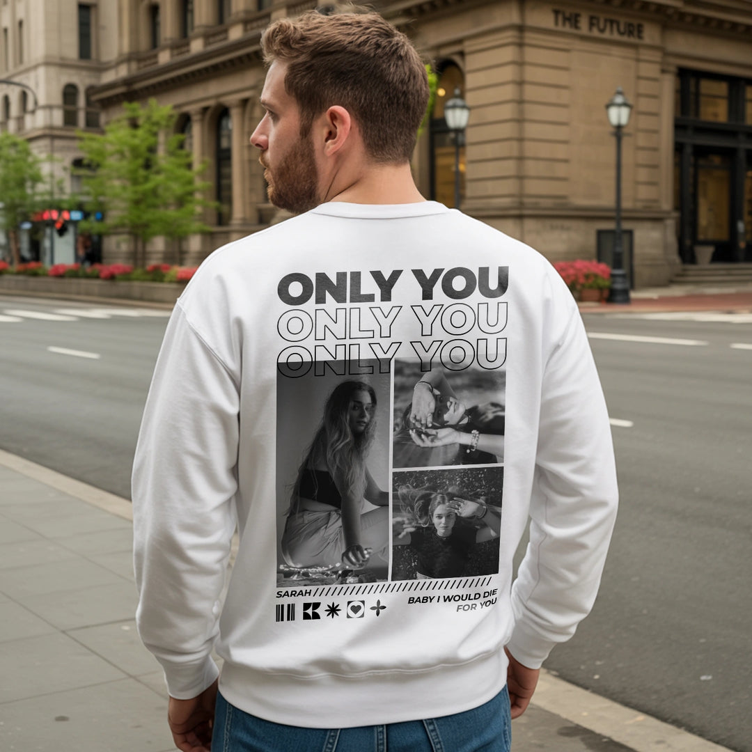 Personalisierter Sweater "Only You"