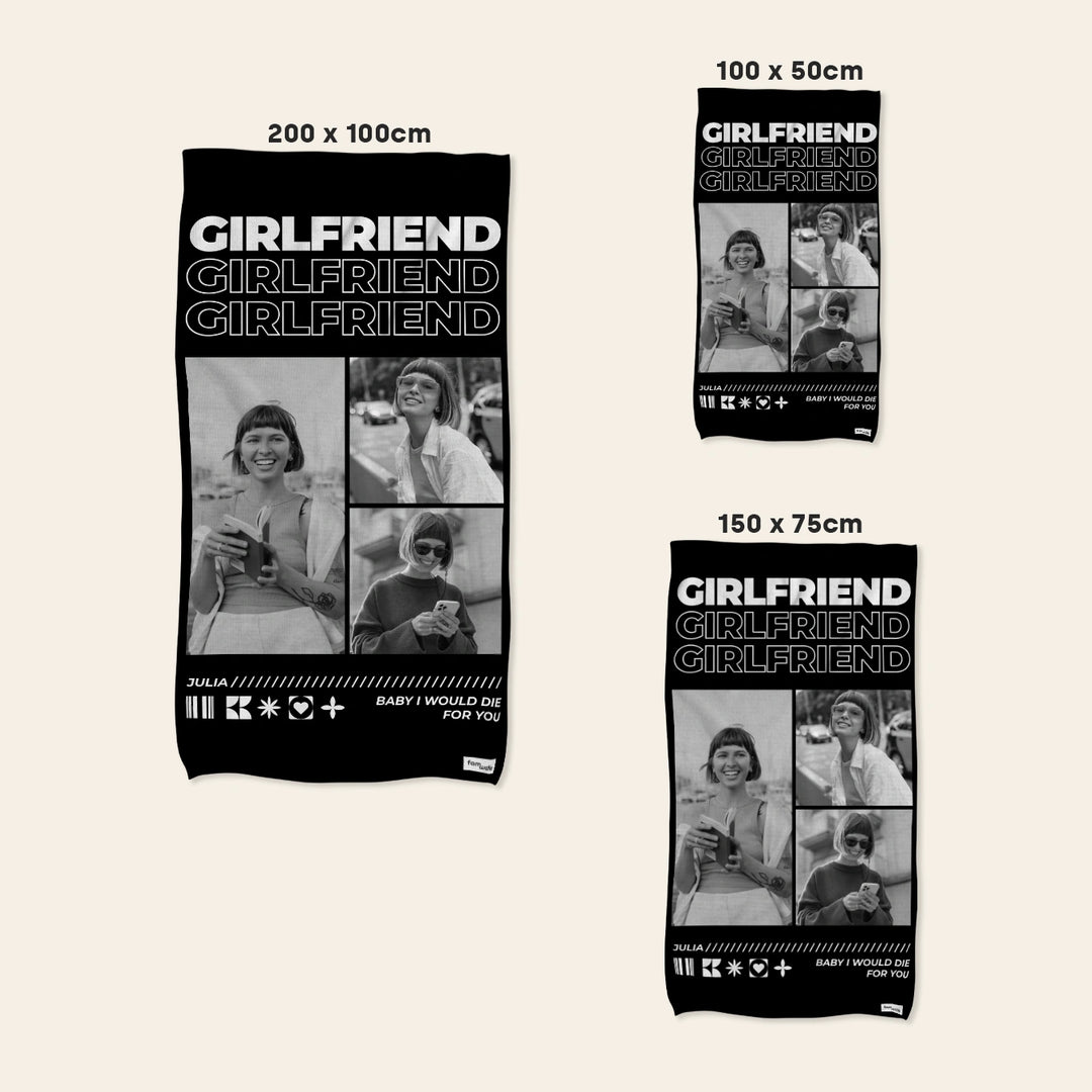 Personalisiertes Badetuch "Only You"