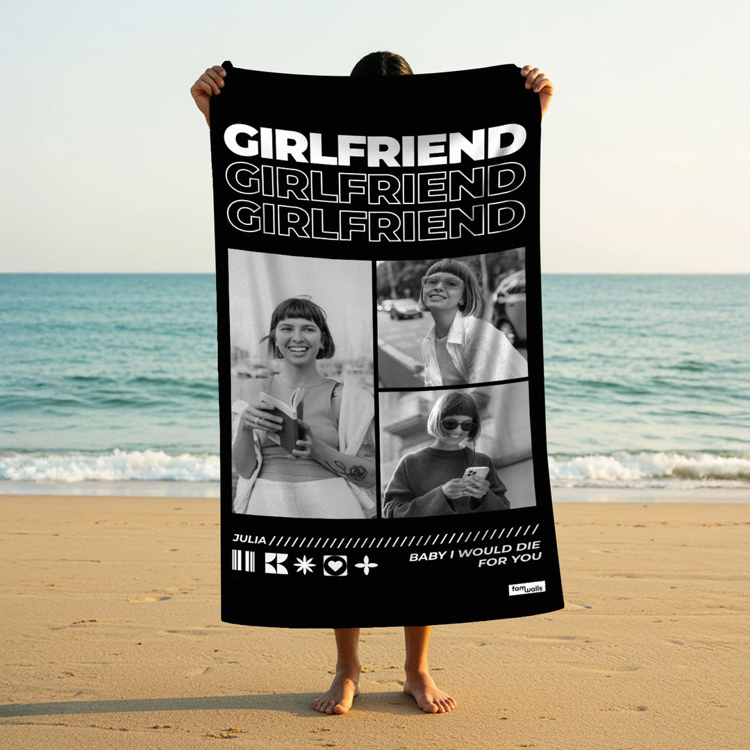 Personalisiertes Badetuch "Only You"