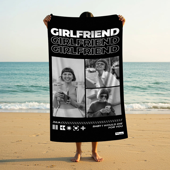 Personalisiertes Badetuch "Only You"