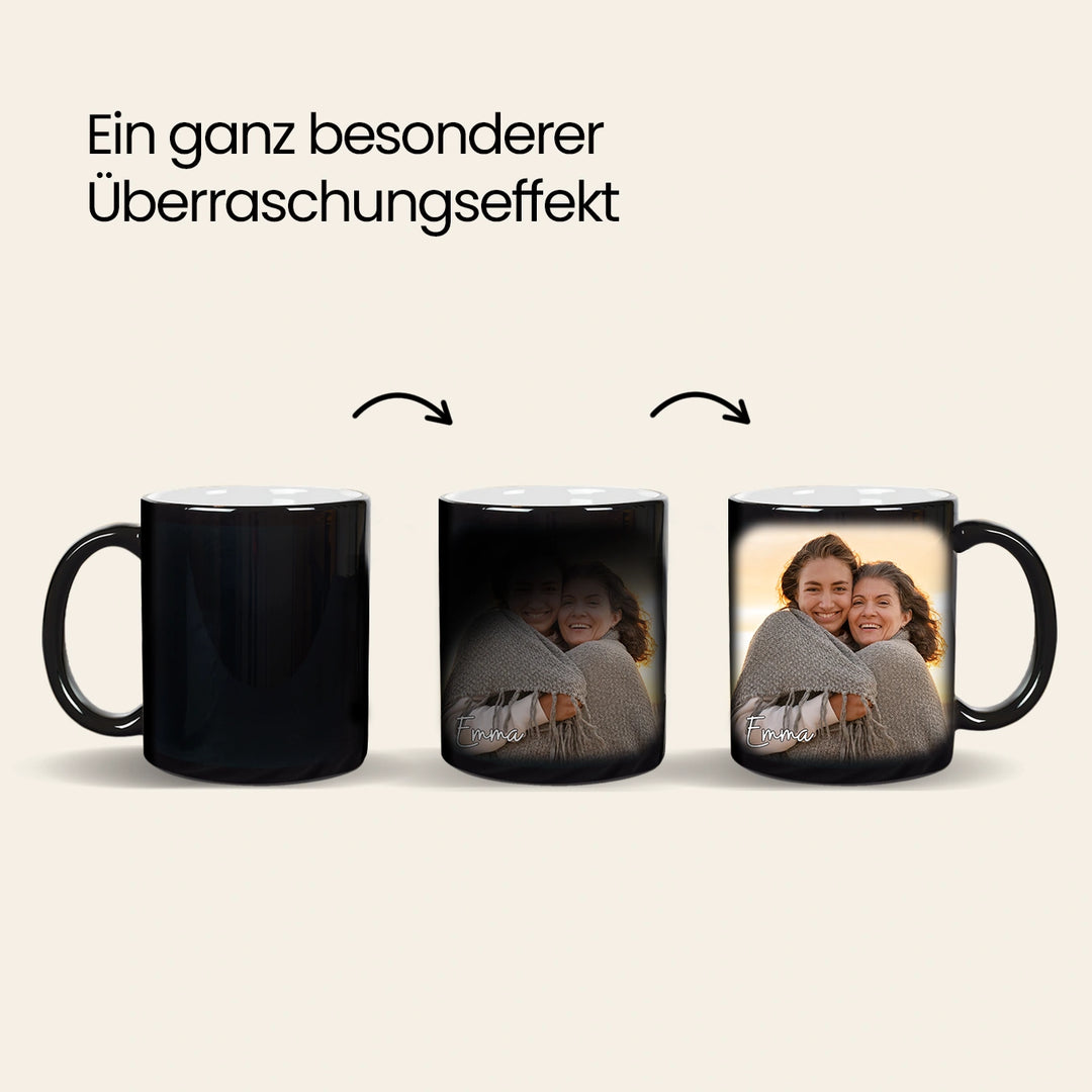Personalisierte Zaubertasse "Mama"
