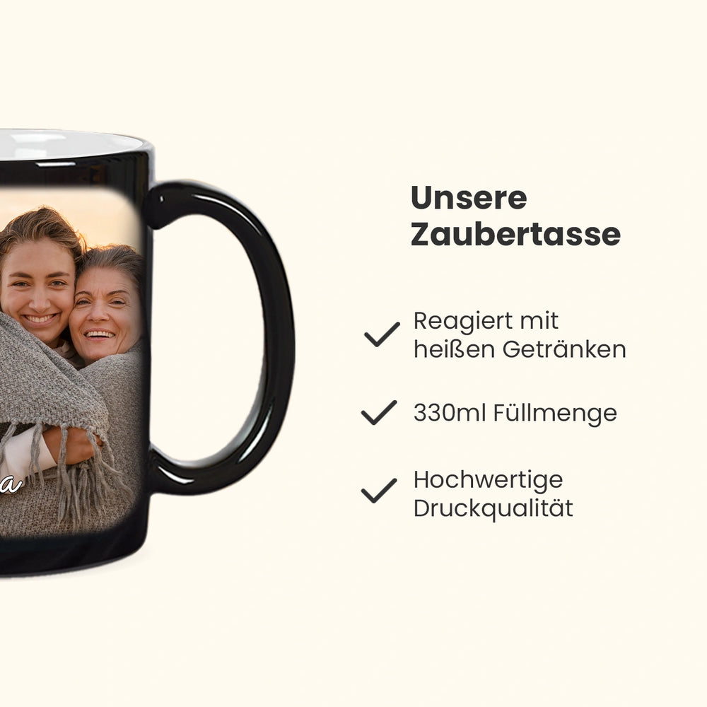 Personalisierte Zaubertasse "Mama"