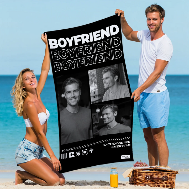 Personalisiertes Badetuch "Only You"