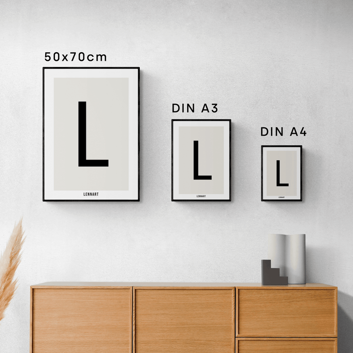 Premium Holzrahmen DIN A3 29.7x42cm famwalls