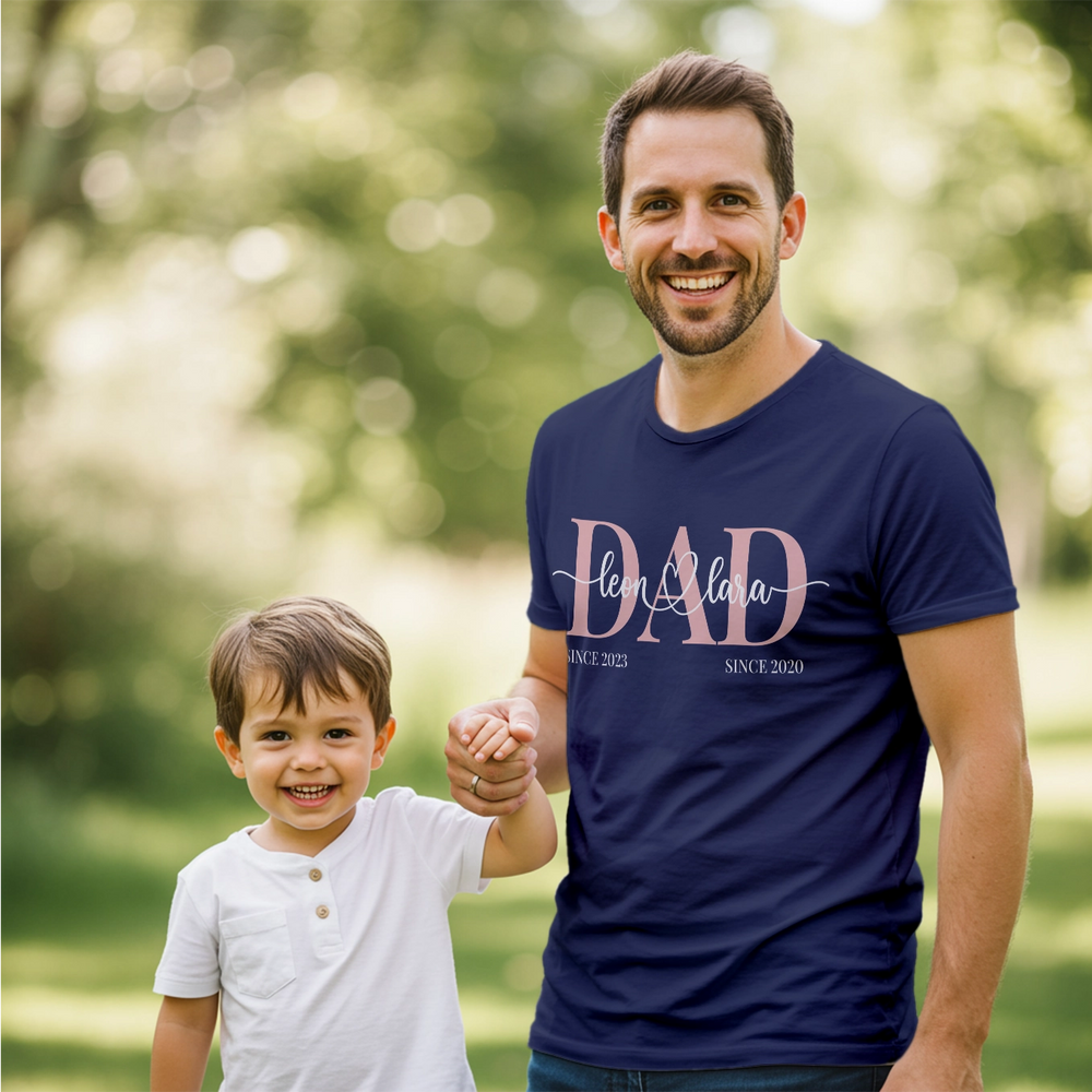 Personalisiertes T-Shirt "Dad"