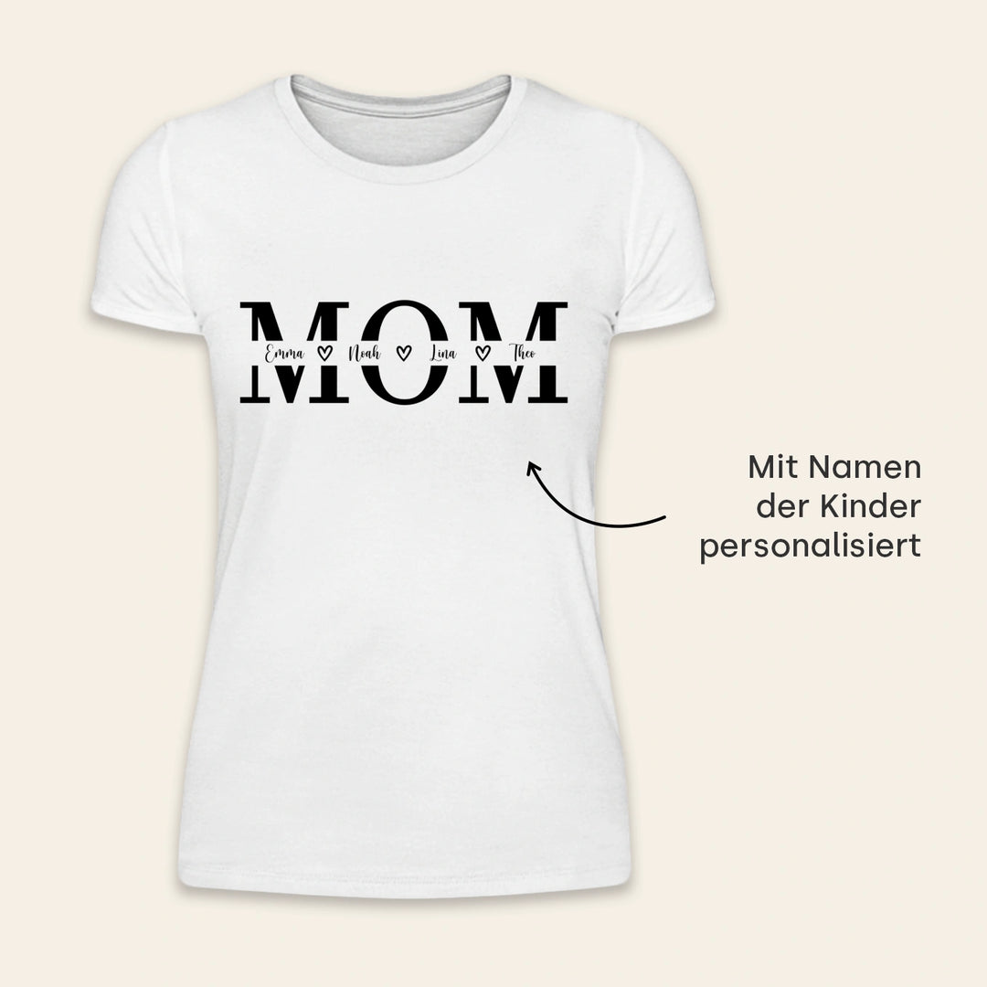 Personalisiertes T-Shirt "Mom"