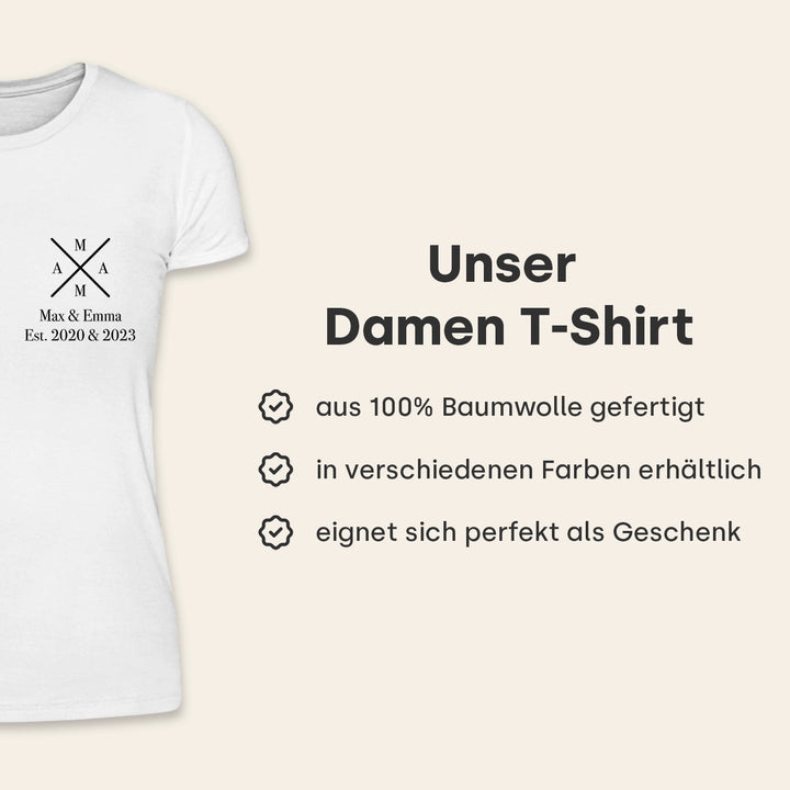 Personalisiertes T-Shirt "MAMA"