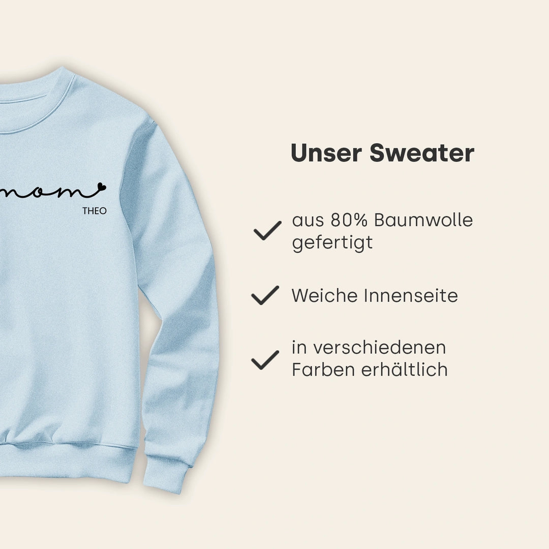 Personalisierter Sweater "Mutterliebe"