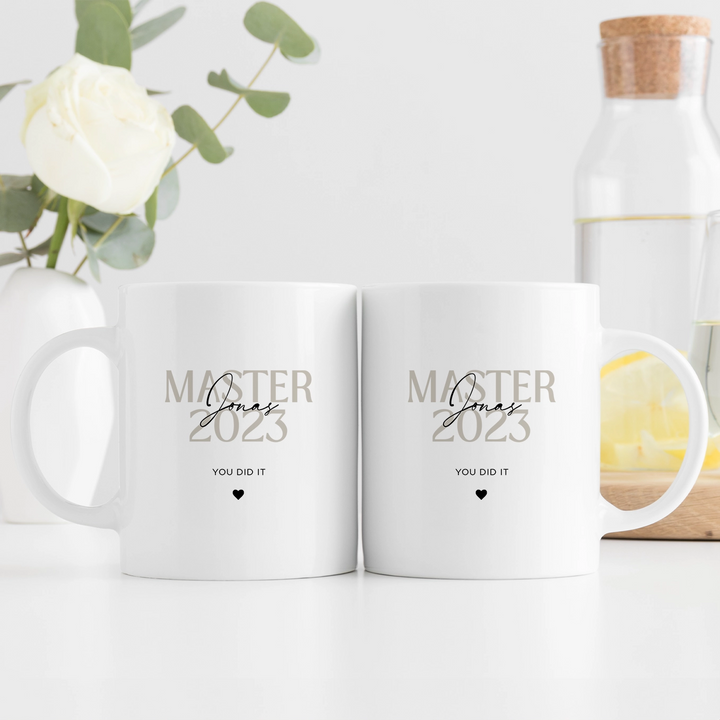 Personalisierte Tasse "Master"