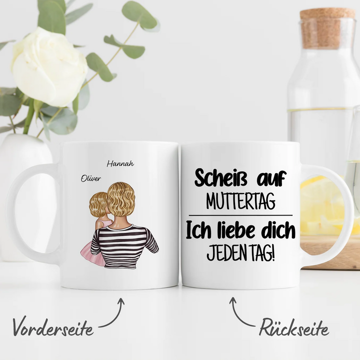 Personalized mug "Screw Mother's Day"