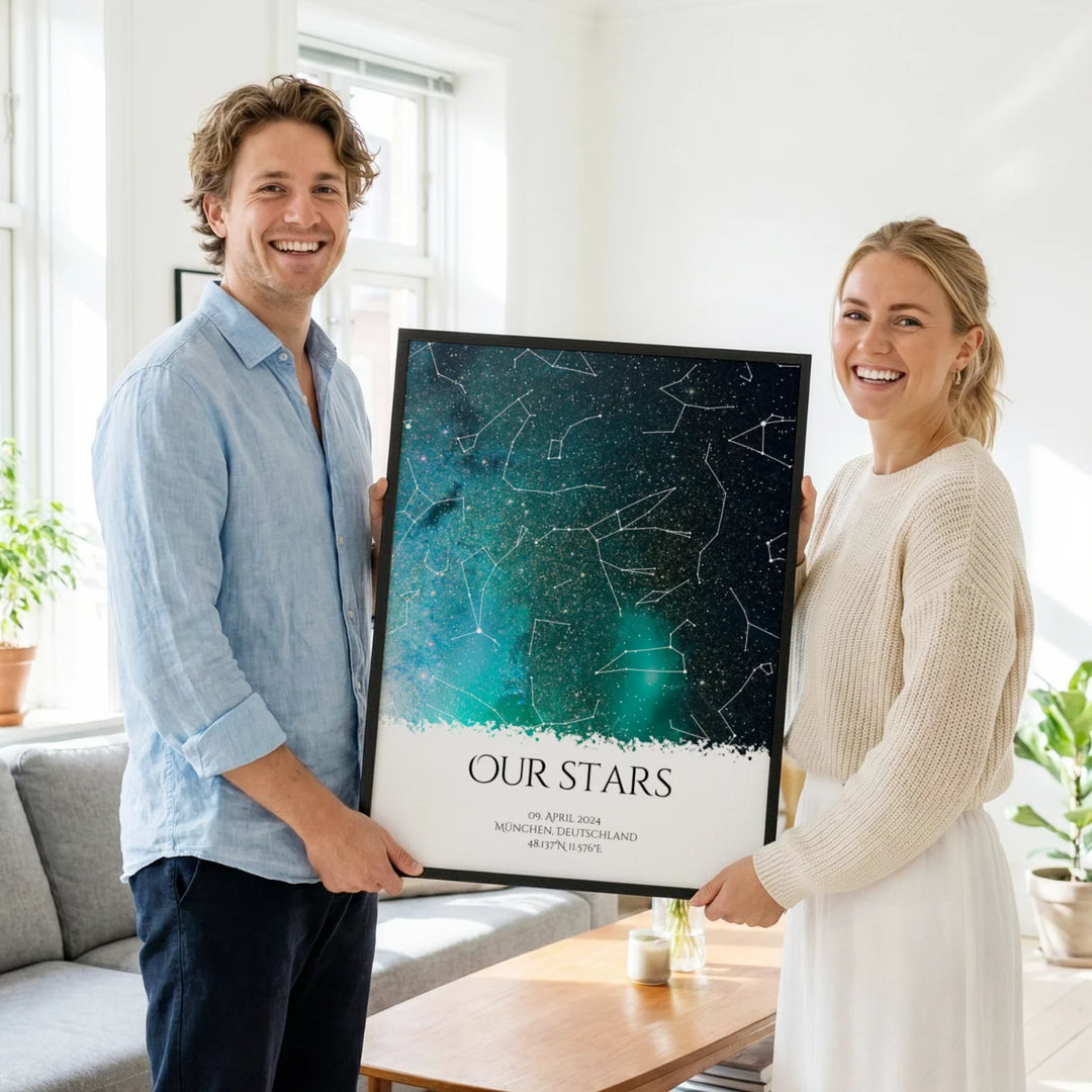 Personalisiertes Poster "Sternenmoment"