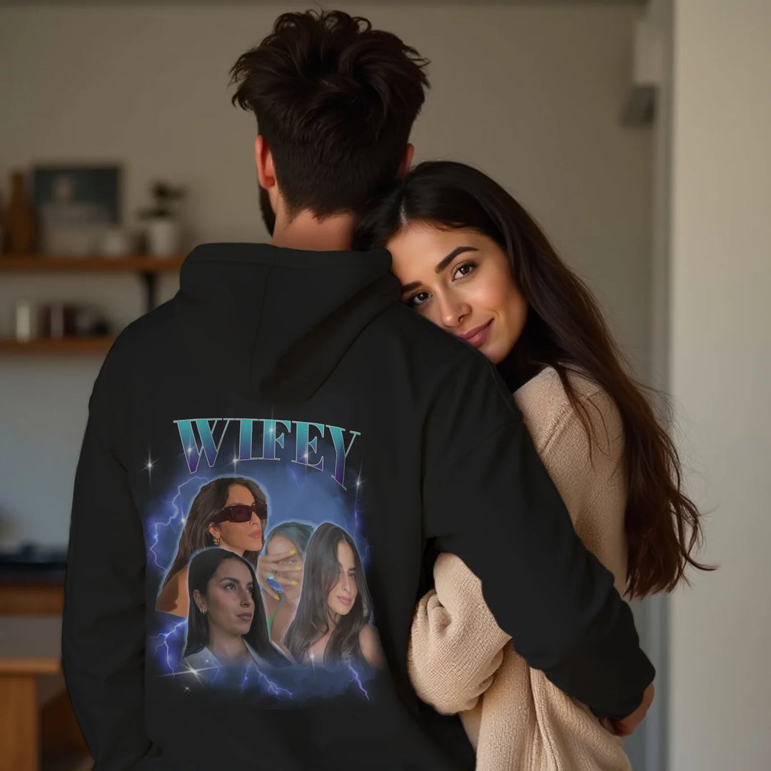 Personalisierter Hoodie "Vintage Bootleg"