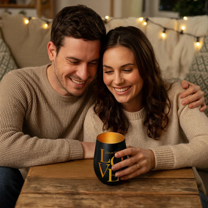 Personalisiertes Windlicht "Love"