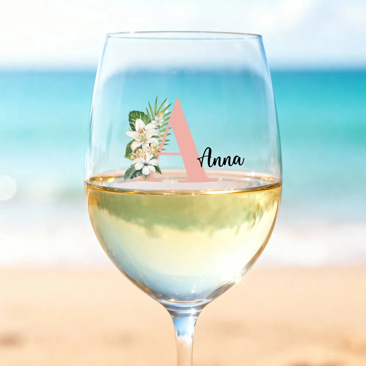 Personalisiertes Weinglas "Name"