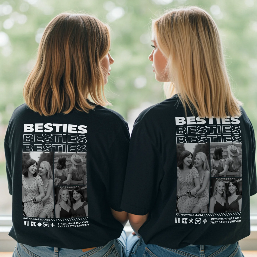 Personalisiertes T-Shirt "BESTIES"