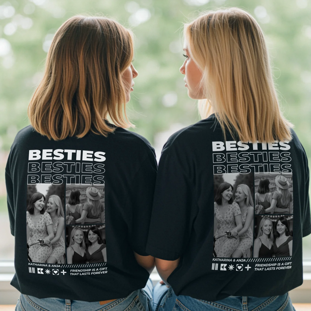 Personalisiertes T-Shirt "BESTIES"