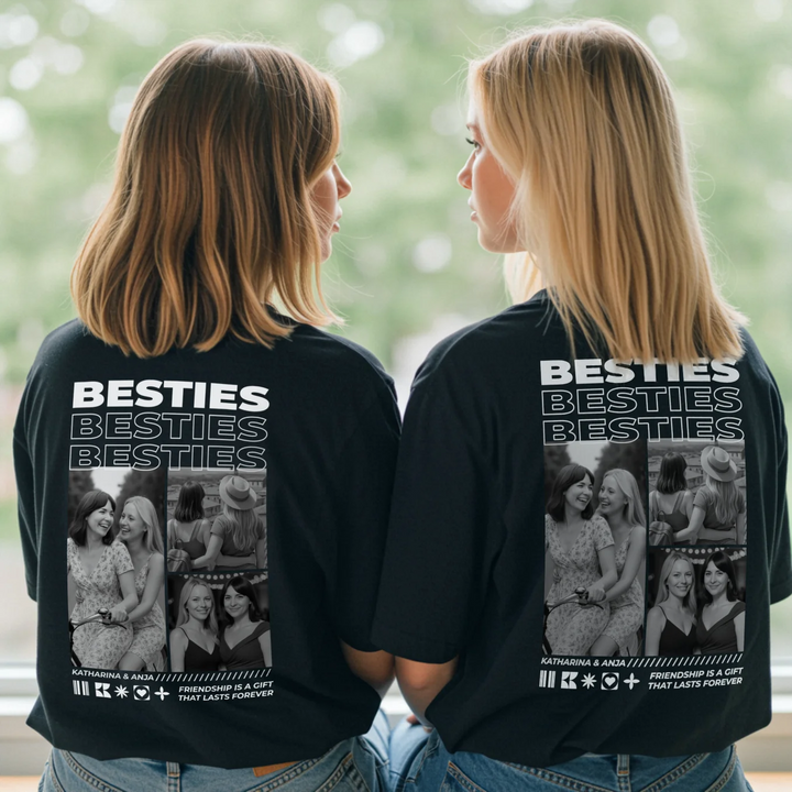 Personalisiertes T-Shirt "BESTIES"