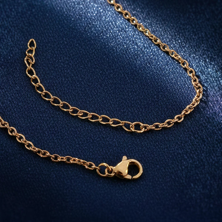 Personalisierte Halskette "Koordinaten"