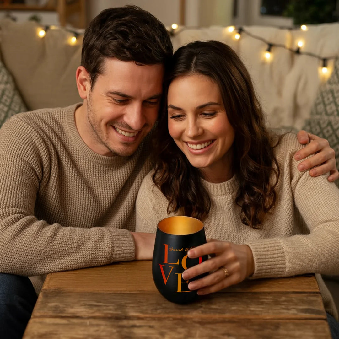 Personalisiertes Windlicht "Love"