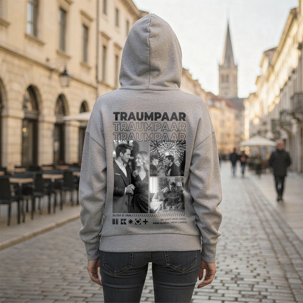 Personalisierter Hoodie "Traumpaar"