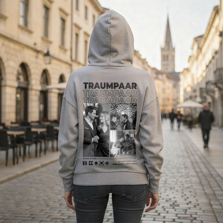 Personalisierter Hoodie "Traumpaar"