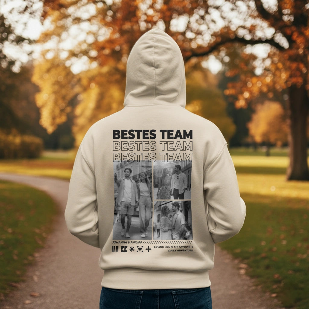 Personalisierter Hoodie "Traumpaar"