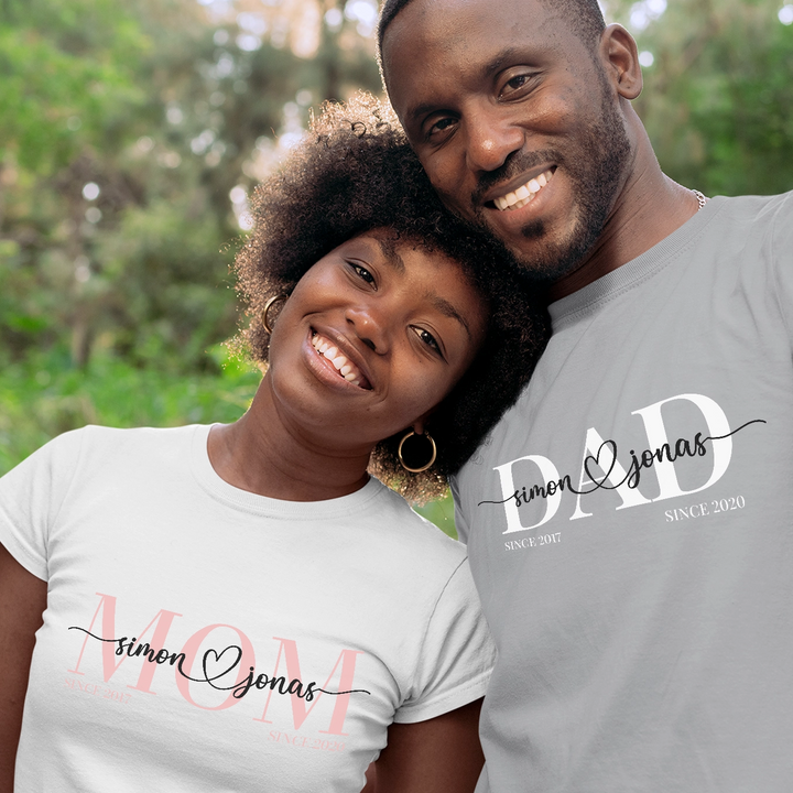 Personalisiertes T-Shirt "Dad"