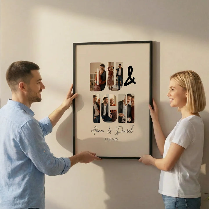 Personalisiertes Poster "Du & Ich"