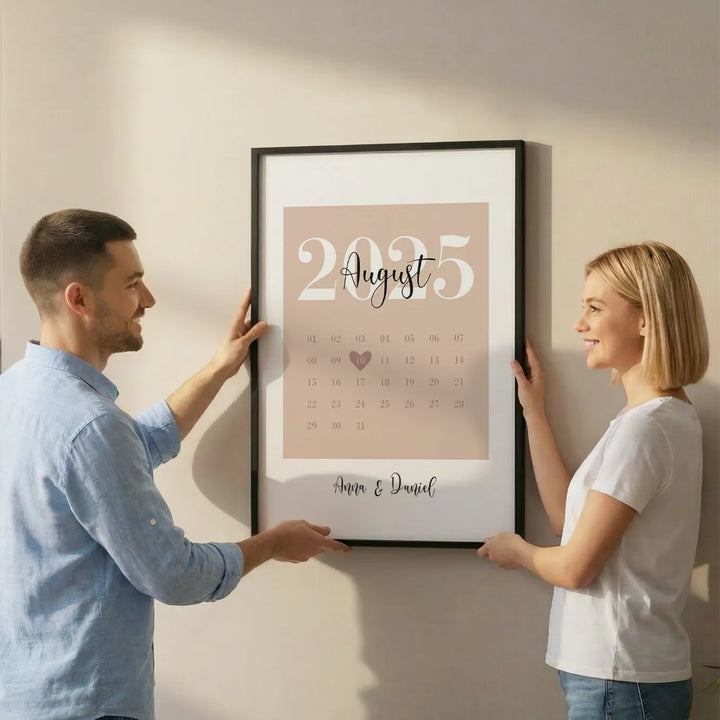 Kalenderposter "Our Special Date"