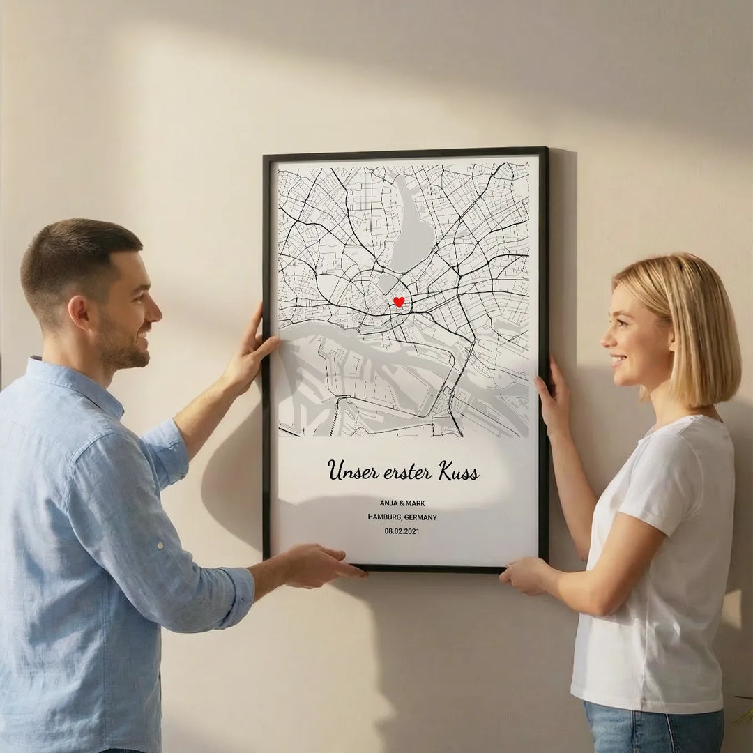 Personalisiertes Poster "Wo alles begann"