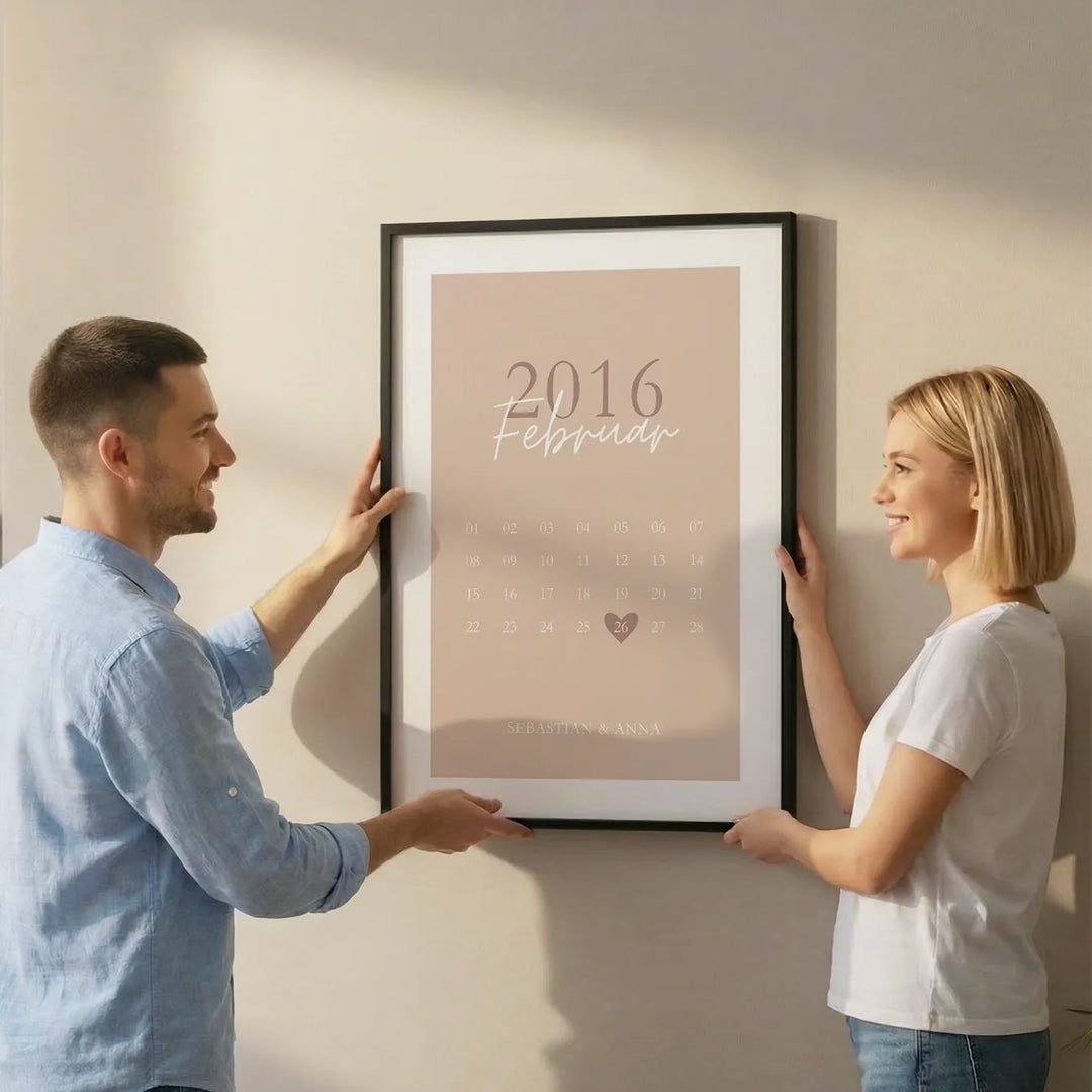 Kalenderposter "Love Calender"