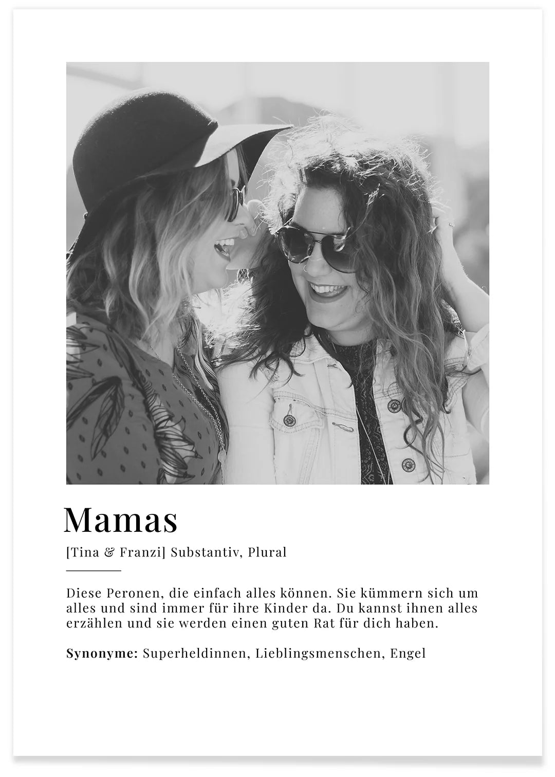 Fotoposter "Mamas Definition"