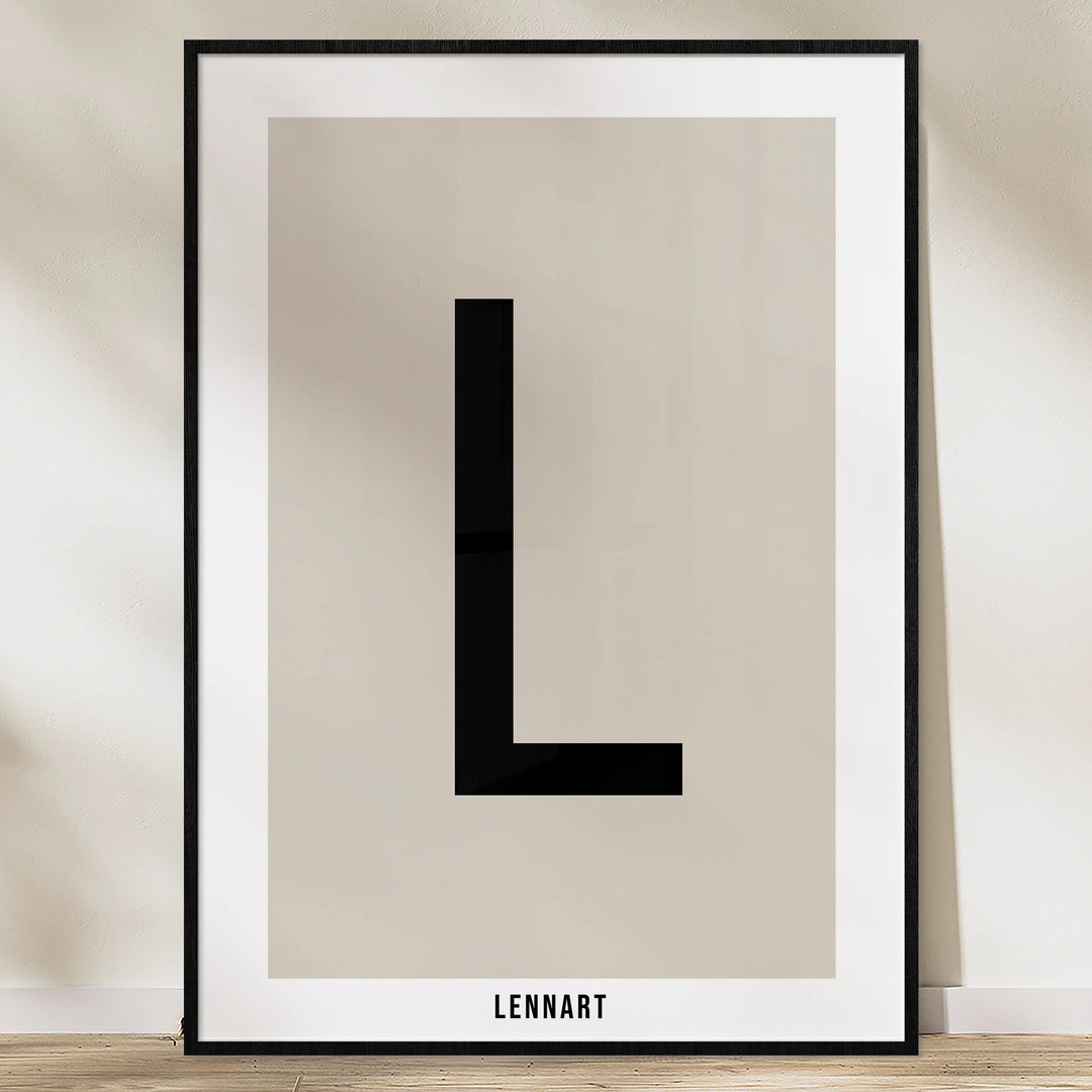 Poster "Letter II" Merge