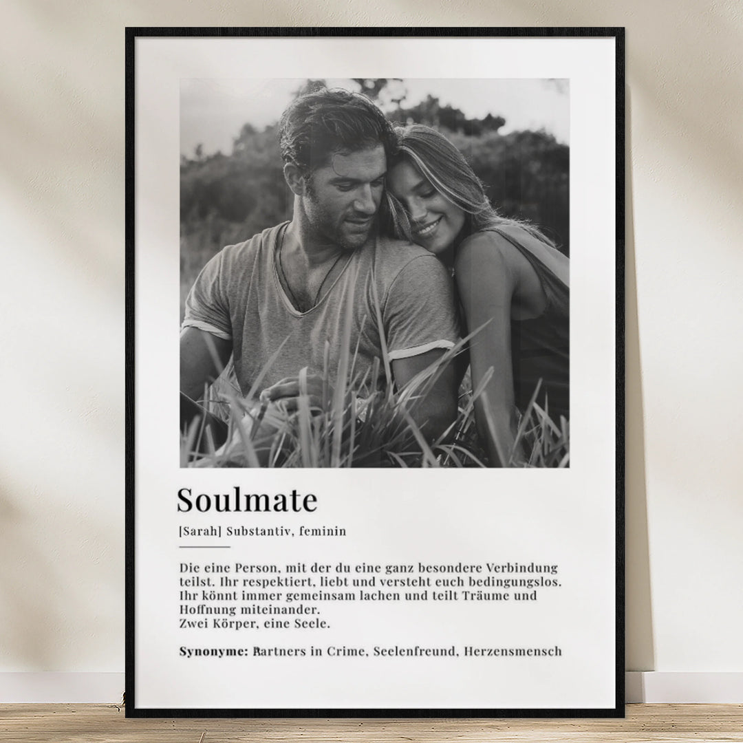 Fotoposter "Soulmate Definition"-1