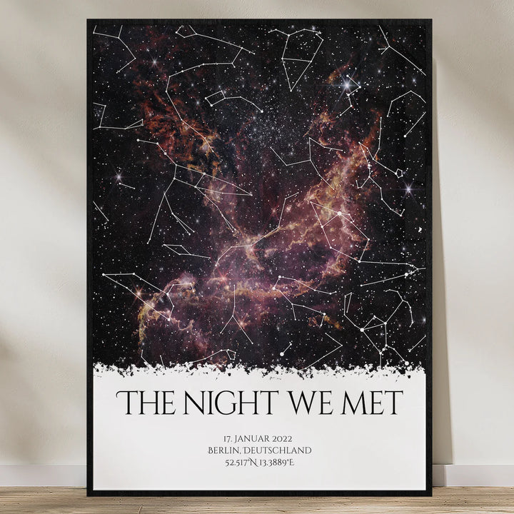 Personalisiertes Poster "Sternenmoment"