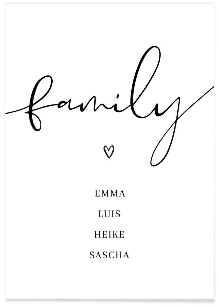 Poster "Family"