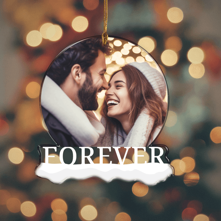 ''Forever Foto'' Weihnachtsanhänger