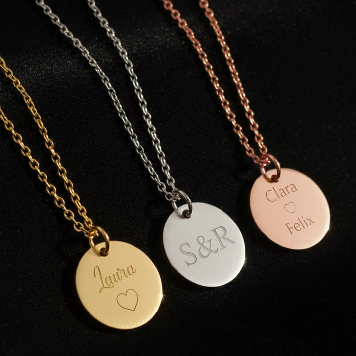 Personalisierte Halskette "Love"