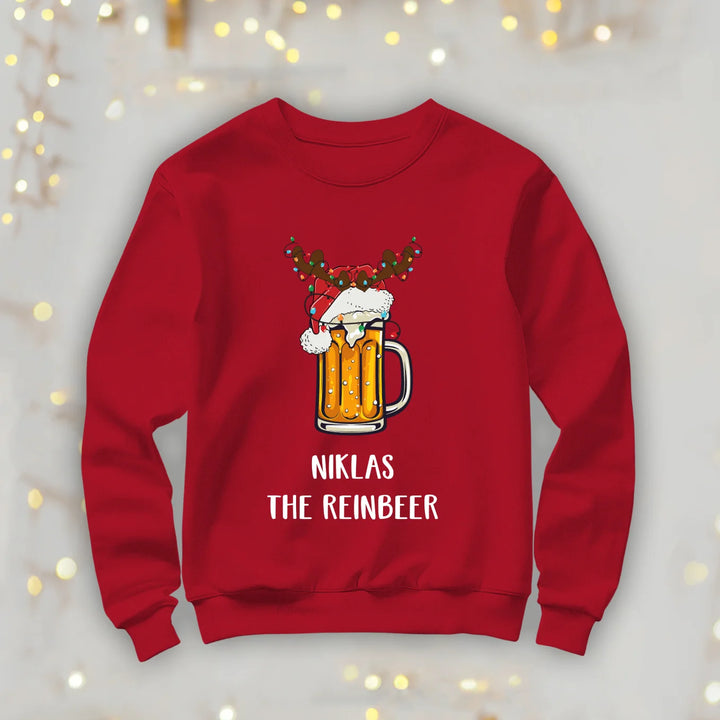 Personalisierter Christmas Sweater "Reinbeer"