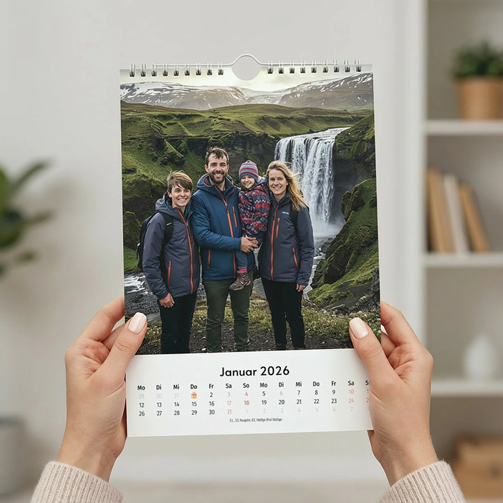 Personalisierter Fotokalender 2026